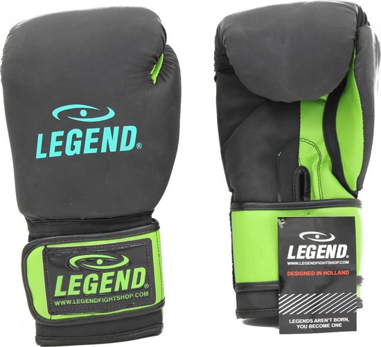 Legend Sports Bokshandschoenen Legenddry & Protect Groen/zwart 8oz