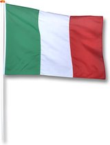 Vlag Italie 40x60 cm.