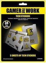 Gamer At Work Set de Tech Stickers