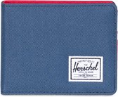 Roy RFID - Navy/Red / Portefeuille met RFID blocking layer / Beperkte Levenslange Garantie / Blauw/Rood