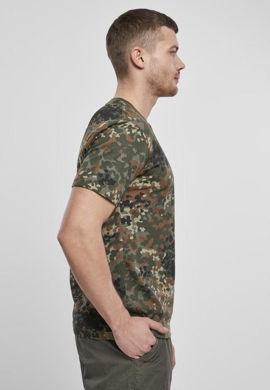 Brandit Army T-shirt camouflage vert taille L.