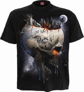 Spiral Heren Tshirt -XXL- DEAD WORLD Zwart