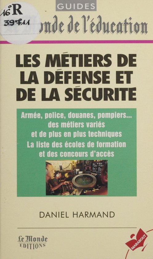 Les métiers de la défense et de la sécurité - cover