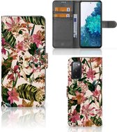 GSM Hoesje Geschikt voor Samsung Galaxy S20FE Fotohoesje ontwerpen Flowers