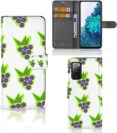 Telefoonhoesje met foto Geschikt voor Samsung Galaxy S20FE GSM Cover Cadeau ideeen Druiven