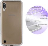 BackCover Layer TPU + PC - Telefoonhoesje - Hoesje voor Samsung A10/M10 - Zilver