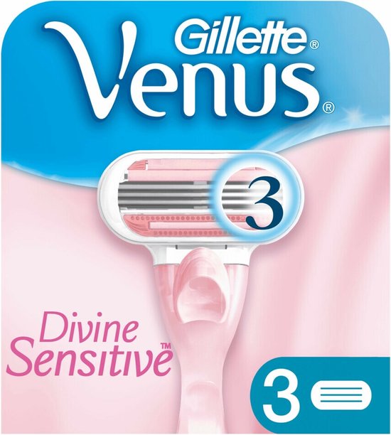 Gillette Venus Devine Sensitive Scheermesjes 3 stuks | bol.com
