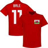 Wales, Golf, Madrid, In That Order Bale 11 Polo Shirt - Rood - XL
