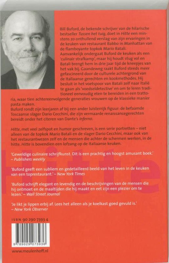 Hitte, Bill Buford 9789029073936 Boeken bol