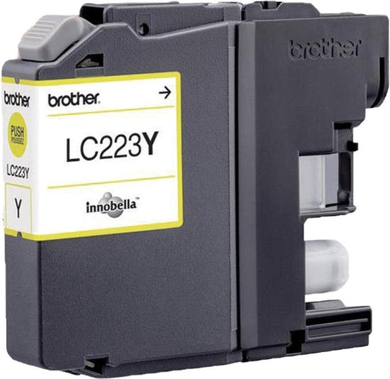 Inktdag Huismerk Inktcartridge Compatible Voor Brother LC223 / LC221 BK C M En Y Multipack Set Van 4 Stuks 1 Zwart 1 Magenta 1 Cyaan 1 Geel