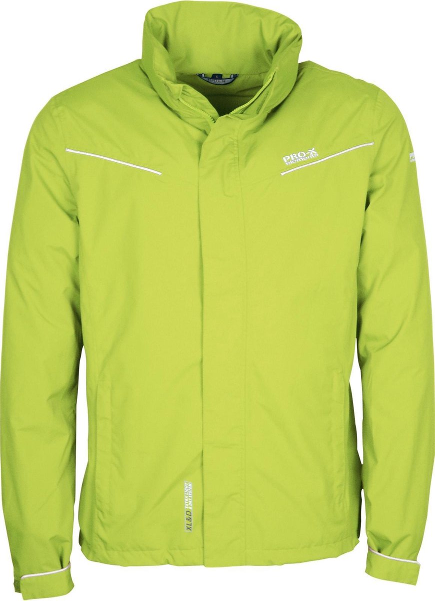 Pro-x Elements Outdoorjas Dexter Heren Polyamide Neongeel Mt