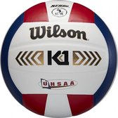 Wilson K1 Gold - Volleyballen - wit/rood - maat 5