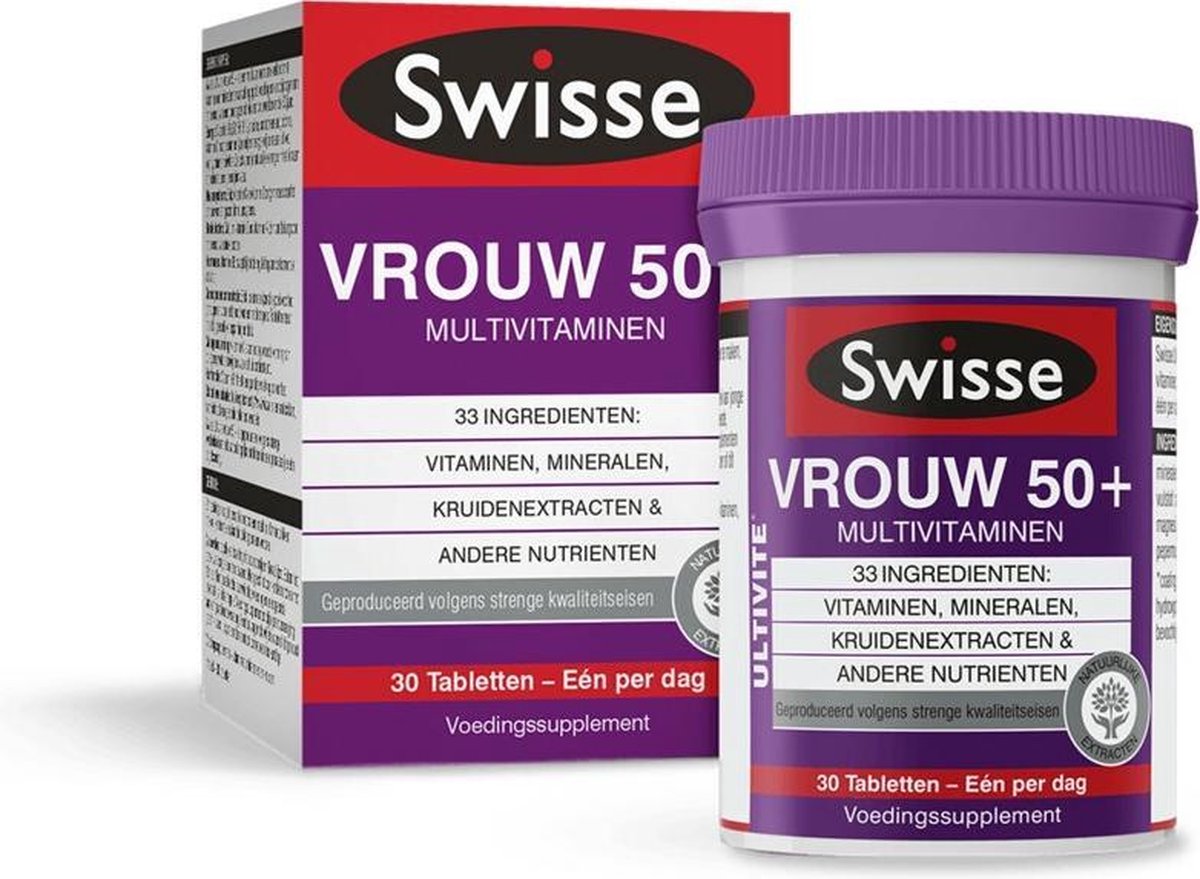 Swisse Vrouw Multivitaminen Voedingssupplement Tabletten Bol Com