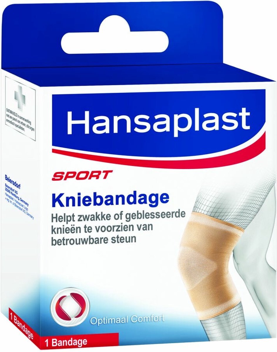 Hansaplast Sport Knie Sportbandage bandage Beige - M | bol.com