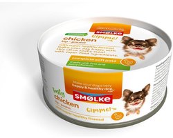 24x Smolke Hondenvoer Soft Paté Kip 125 gr