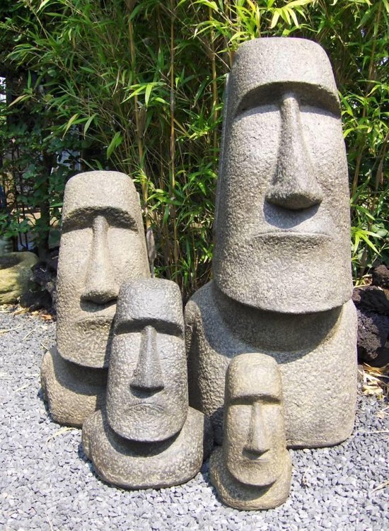 Moai Beeld | Stenen Beelden | Moai Beelden | 1 Jaar Garantie | bol.com