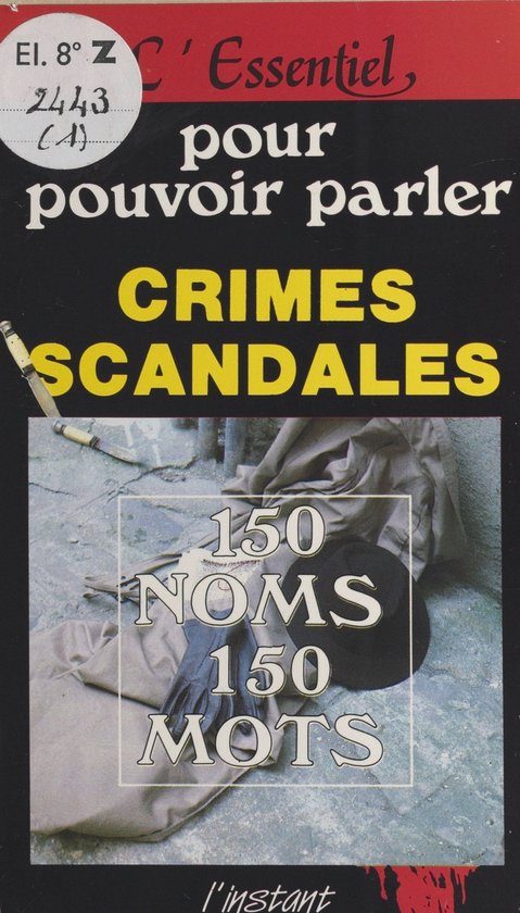 Crimes et Scandales - cover