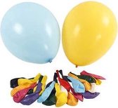 Ballonnen, diverse kleuren, d: 43 cm, XL, 50stuks