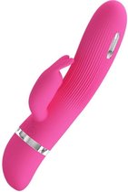 Vibrators voor Vrouwen Dildo Sex Toys Erothiek Luchtdruk Vibrator - Seksspeeltjes - Clitoris Stimulator - Magic Wand - 10 standen - Transparant - Flirtation®