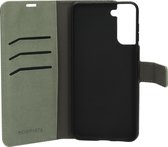 Mobiparts Classic Wallet Case Samsung Galaxy S21 Plus Stone Groen hoesje