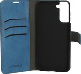 Mobiparts Classic Wallet Case Samsung Galaxy S21 Plus Steel Blauw hoesje