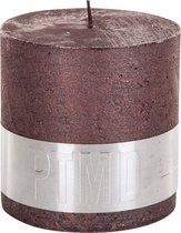 Bougie PTMD Pillar Pillar 10x10 cm - Bronze