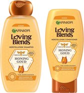 Garnier Loving Blends Honing Goud Shampoo & Conditioner Pakket