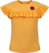 Looxs Revolution 2111-7417-535 Meisjes Shirt - Maat 92 - Geel van Katoen