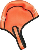 Neopreen cap - Neopreen badmuts Oranje Neoprene Swim Cap - Unisex - Maat XL (=58cm)