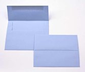 Enveloppes Bleu clair 13x9,2cm (50 pièces)