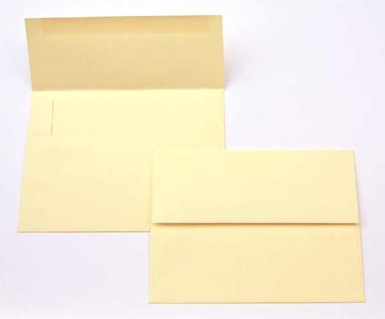 Enveloppen Lichtgeel 18,4x13,3cm (50 stuks)