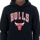 New Era Chicago Bulls Hoodie - Sporttrui - Zwart - XS - Basketbal