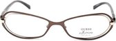 Glasses Frame Ladies Guess Marciano Gm124-brngld  52 Mm