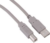 Hama 105402 USB-kabel 5 m USB 2.0 USB A USB B Grijs