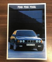 BMW 730i 735i 735iL E32 Dealer A4 NL Brochure