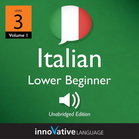 Learn Italian - Level 3: Lower Beginner Italian - cover
