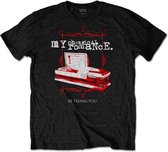 My Chemical Romance - Coffin Heren T-shirt - M - Zwart