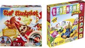 Spellenset - Bordspel - Stef Stuntpiloot & Levensweg Junior