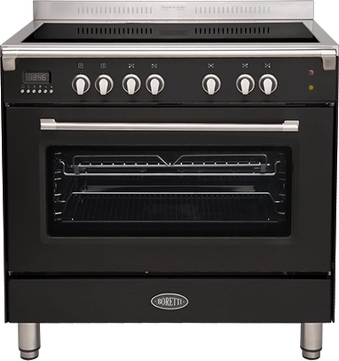 90cm, 87 liter, 50ºC – 250ºC, 3 x 3000W, 2 x 1850W, 10.4kW