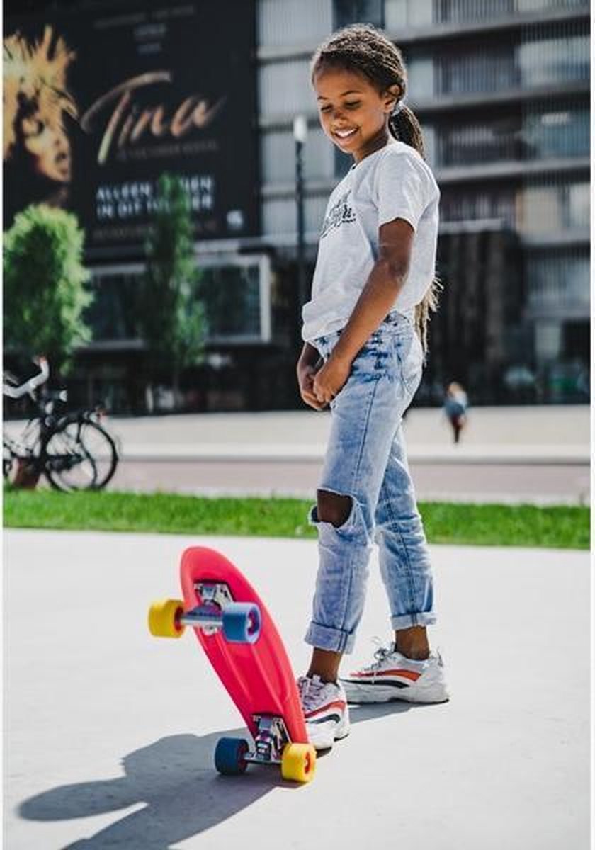 Nijdam FlipGrip Skateboard - Punky Power - Fuchsia — afbeelding 5