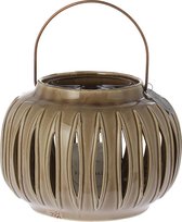 Riverdale Leeds - Windlicht - 24cm - taupe