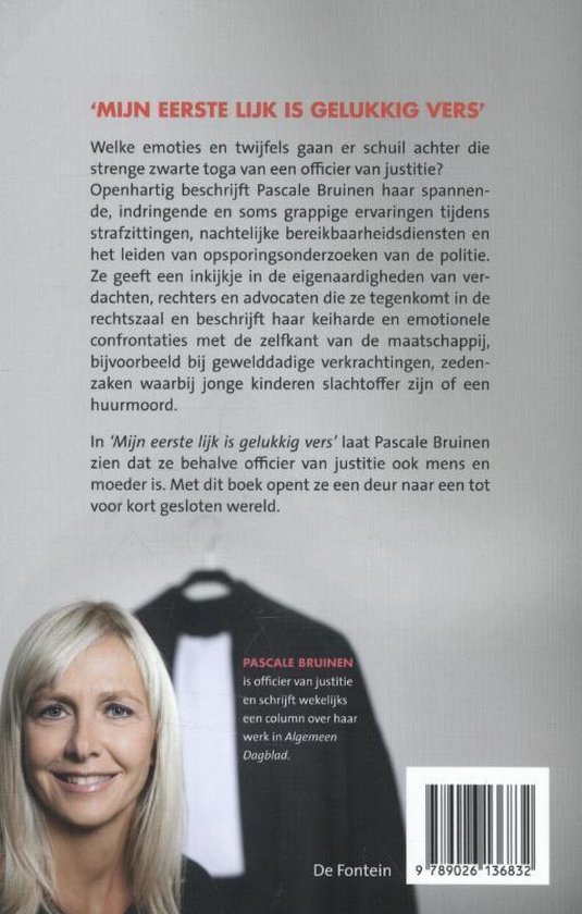 Mijn eerste lijk is gelukkig vers
