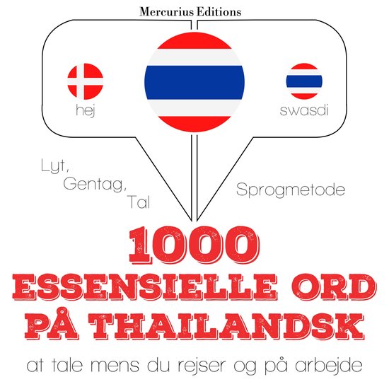 1000 essentielle ord på thailandsk - cover