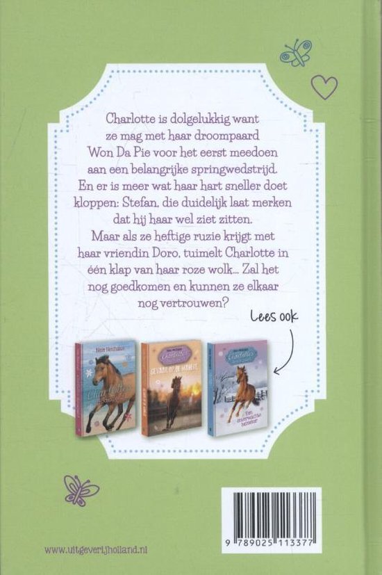 Charlottes droompaard 4 - Eerste liefde, eerste wedstrijd
