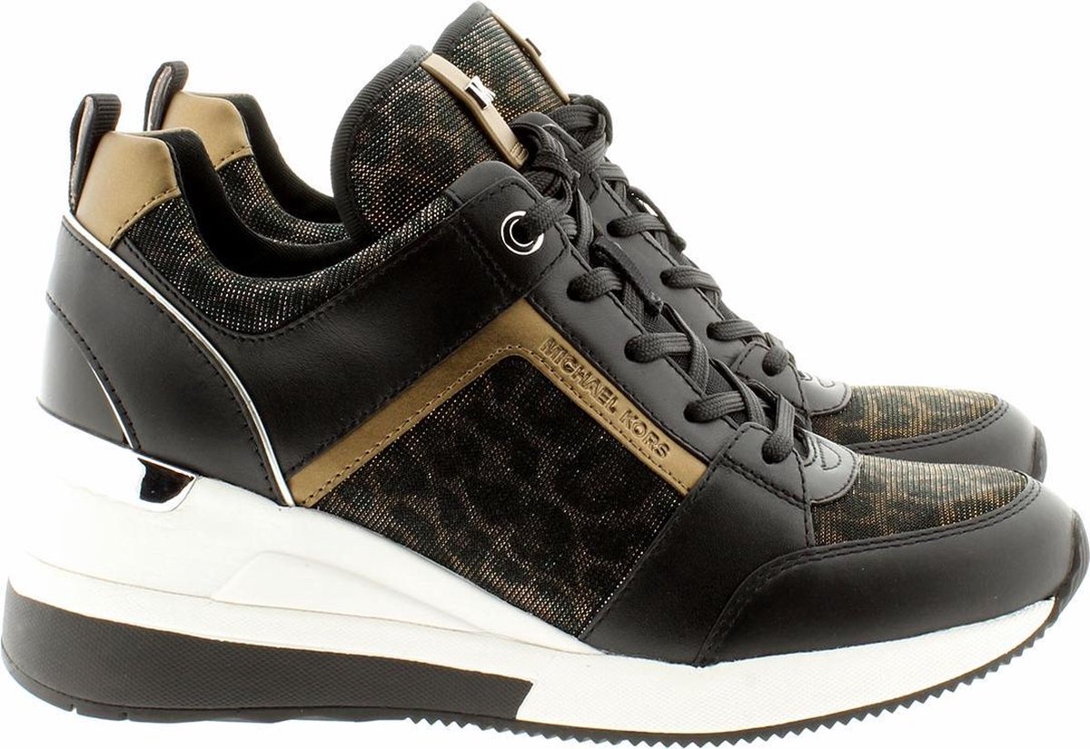 Michael Kors Giorgio trainer sneaker zwart / combi, ,37 / 4 | bol.com