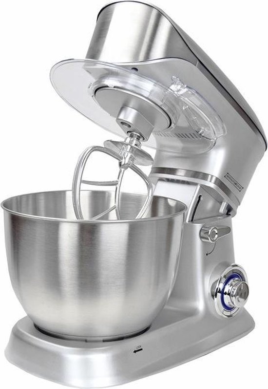 Aviro Keukenmixer - 5L RVS Mengkom - 1000W - Zwart