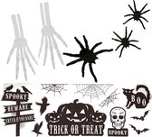 Fiestas Guirca Wanddecoratiestickers Halloween Vinyl Zwart/wit