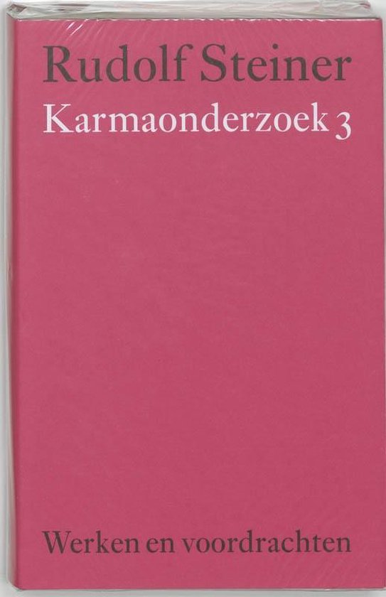 Cover van het boek 'Karmaonderzoek / 3' van Rudolf Steiner