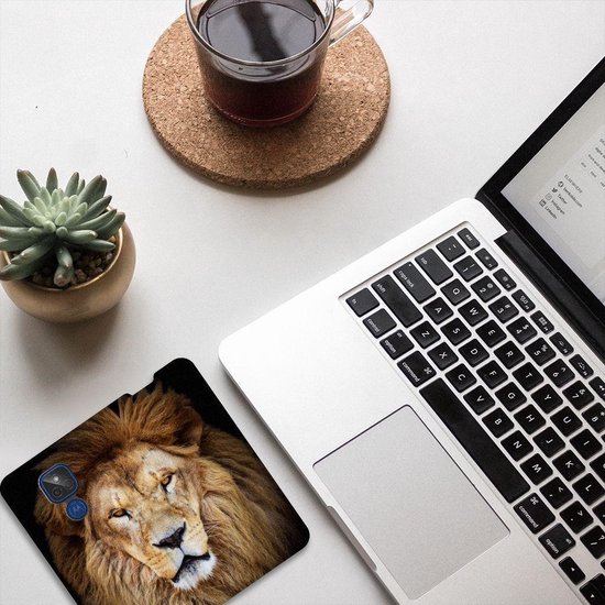 Étui Support Étui Motorola Moto G9 Play Smart Cover Lion