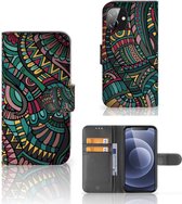 GSM Hoesje Apple iPhone 12 Mini Flip Case Aztec